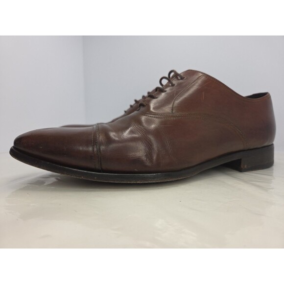 To Boot New York Men’s Brandon Cap Toe Oxford Brown Leather 12981 US 10 Italian main image 13